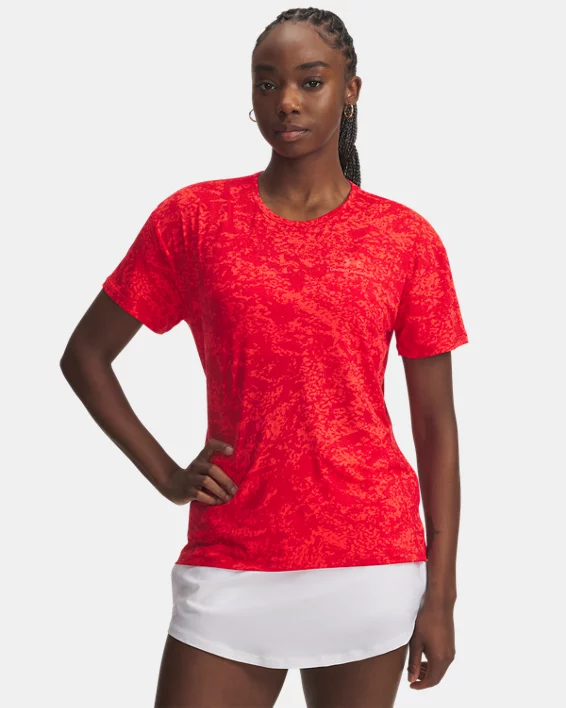 UA Vanish Energy 2.0 Printed Womens Short Sleeve
