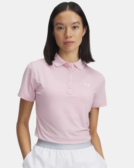 UA Active Womens Short Sleeve Polo