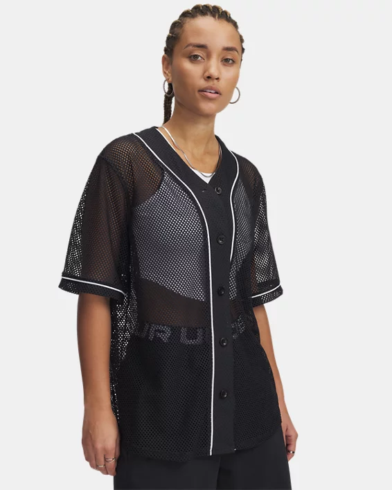 UA Sportstyle Womens Baseball Jersey