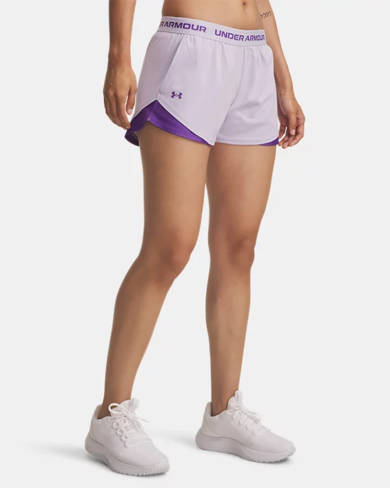 UA Tech Play Up Twist Womens 3" Shorts