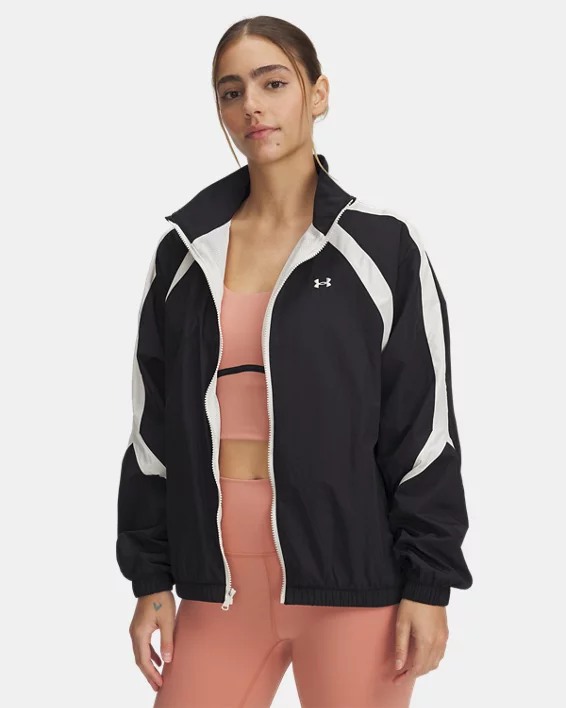 UA Icon Crinkle Womens Track Jacket
