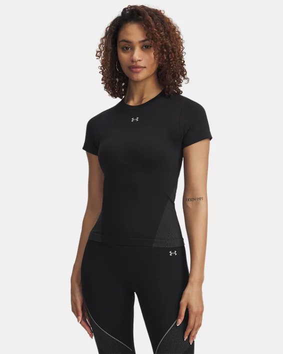 UA Vanish Seamless Womens Short Sleeve