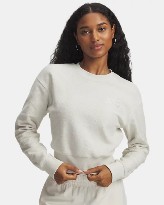 UA Icon Terry Varsity Womens Crew