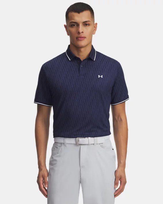 UA Drive Sport Jacquard Mens Polo