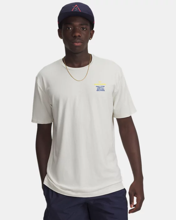 UA Golf Warning Mens Short Sleeve