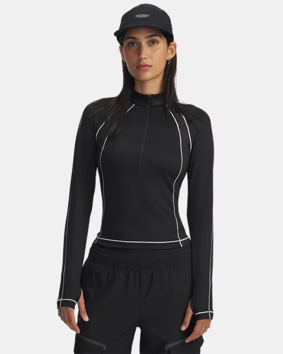 ColdGear Textured Womens  Zip