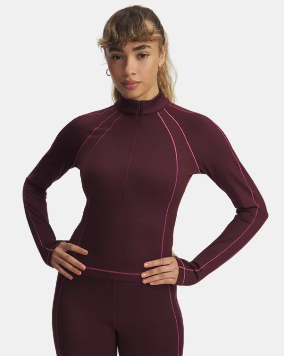 ColdGear Textured Womens  Zip