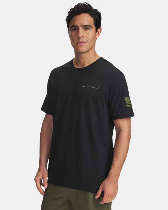 UA Freedom Banner Mens T-Shirt