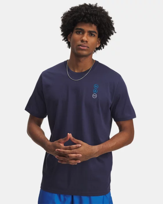 UA Circle Logo Stack Mens Short Sleeve