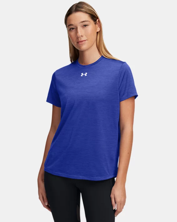 UA Tech Vent Team Womens Short Sleeve