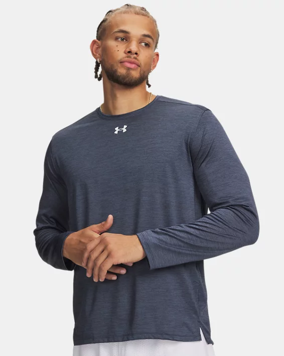 UA Tech Vent Team Mens Long Sleeve
