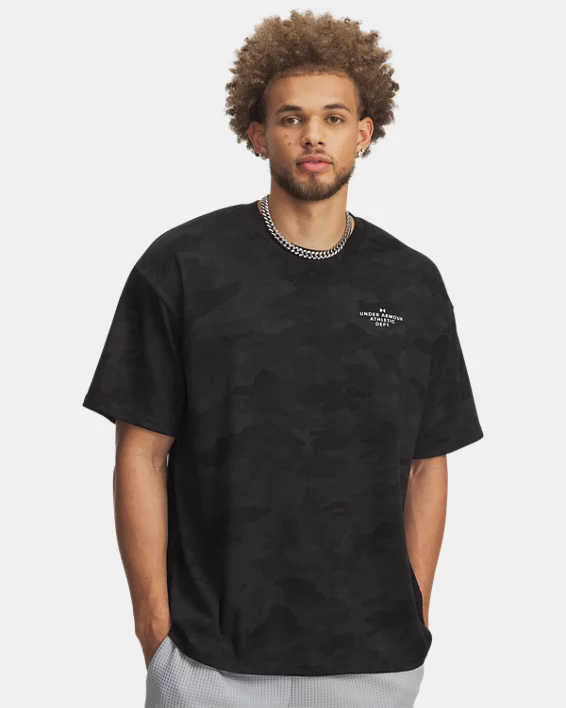 UA Athletic Department Printed Heavyweight Mens Short Sleeve