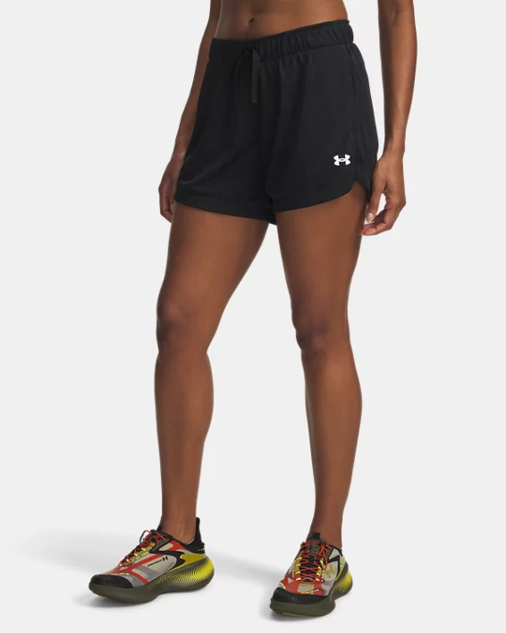 UA Icon Mesh Womens 5" Shorts