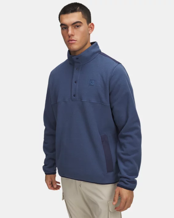UA Expanse Scout Fleece Mens  Snap