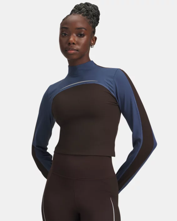 UA Halo Cold Weather Womens Long Sleeve Mock