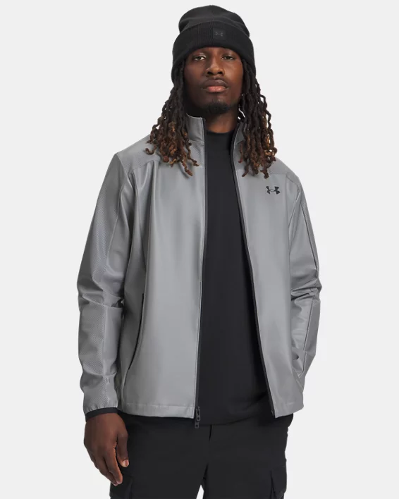 UA Unstoppable Reflective Knit Mens Jacket
