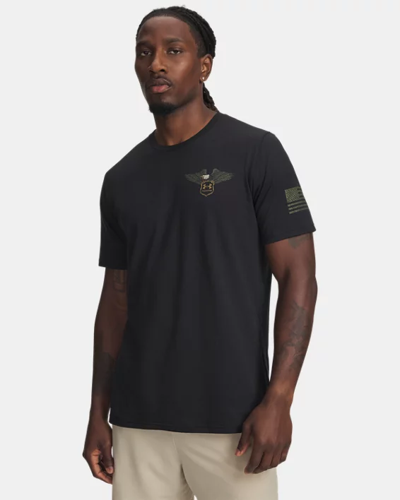 UA Freedom Eagle Skull Mens T-Shirt