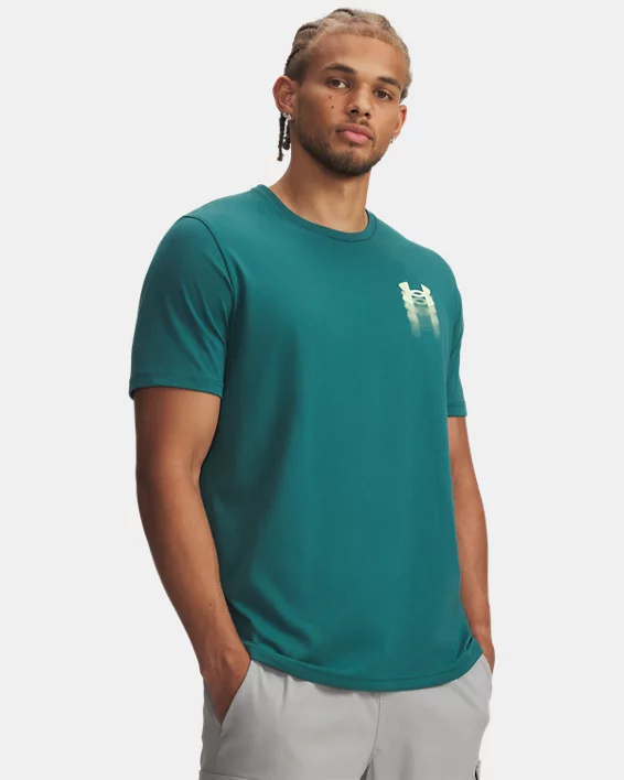 UA Blur Logo Mens Short Sleeve