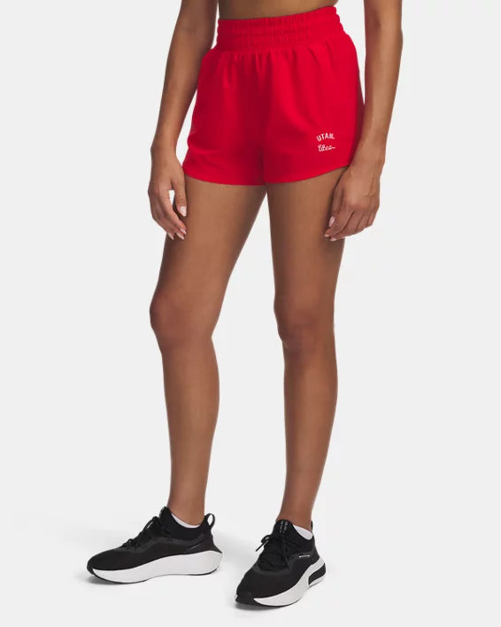 UA Flex Woven Collegiate Womens 3" Shorts