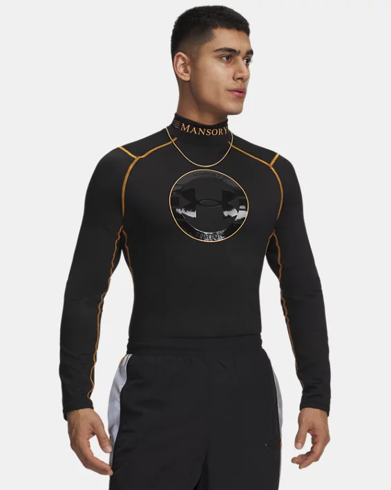 UA x Mansory ColdGear Mens Mock Neck Long Sleeve