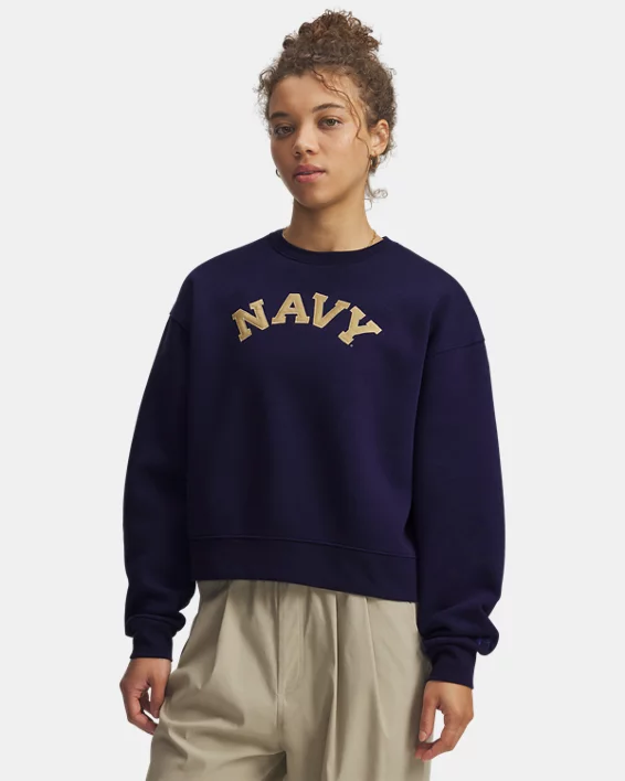 UA Icon Fleece Collegiate Womens Crew