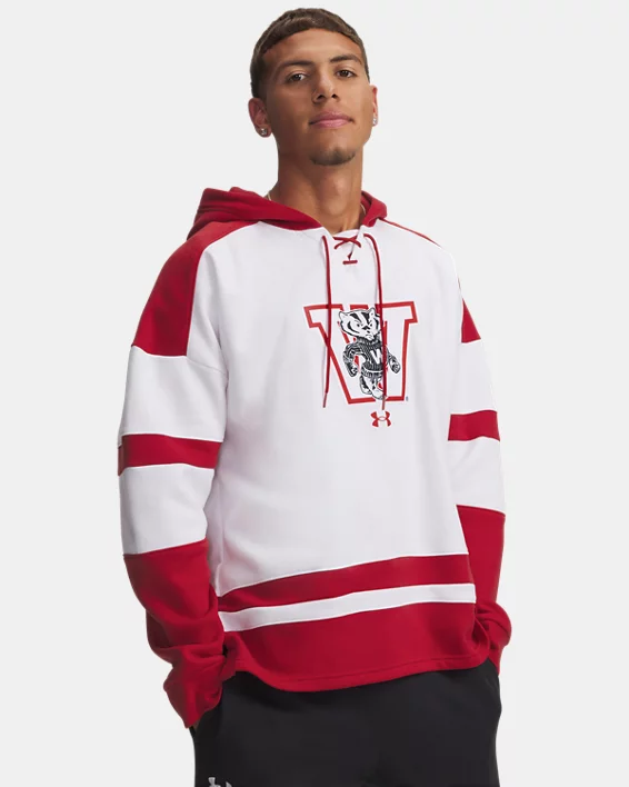 UA Rival Fleece Hockey Collegiate Mens Hoodie