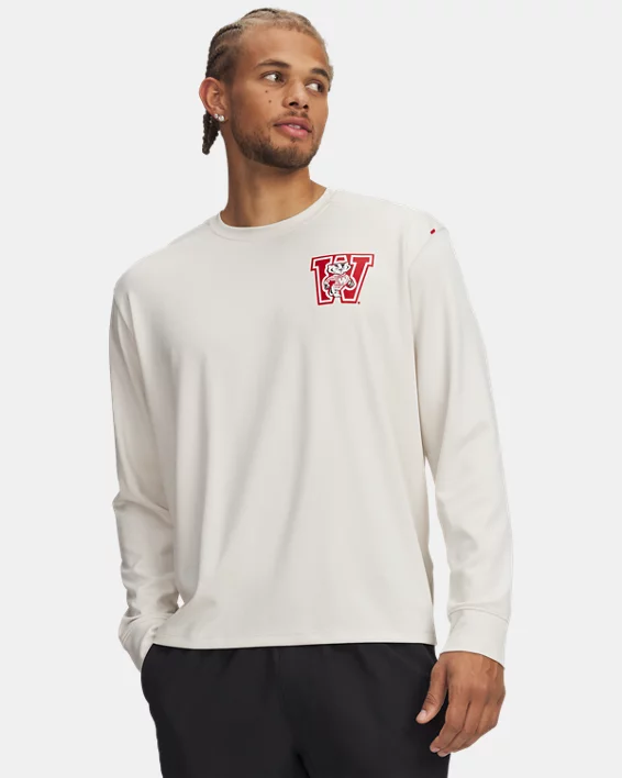 UA Gameday Motion Heavyweight Collegiate Mens Long Sleeve T-Shirt