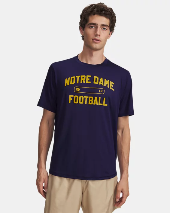 UA Knockout Collegiate Mens Short Sleeve