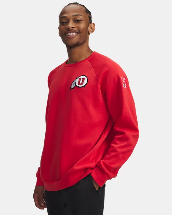 UA Rival Fleece Collegiate Mens Crew