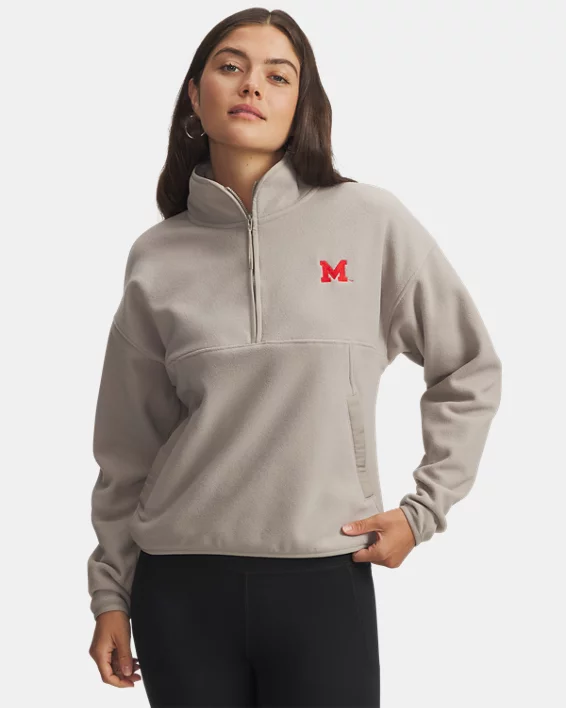 UA Expanse ColdGear Infrared Microfleece Collegiate Womens  Zip